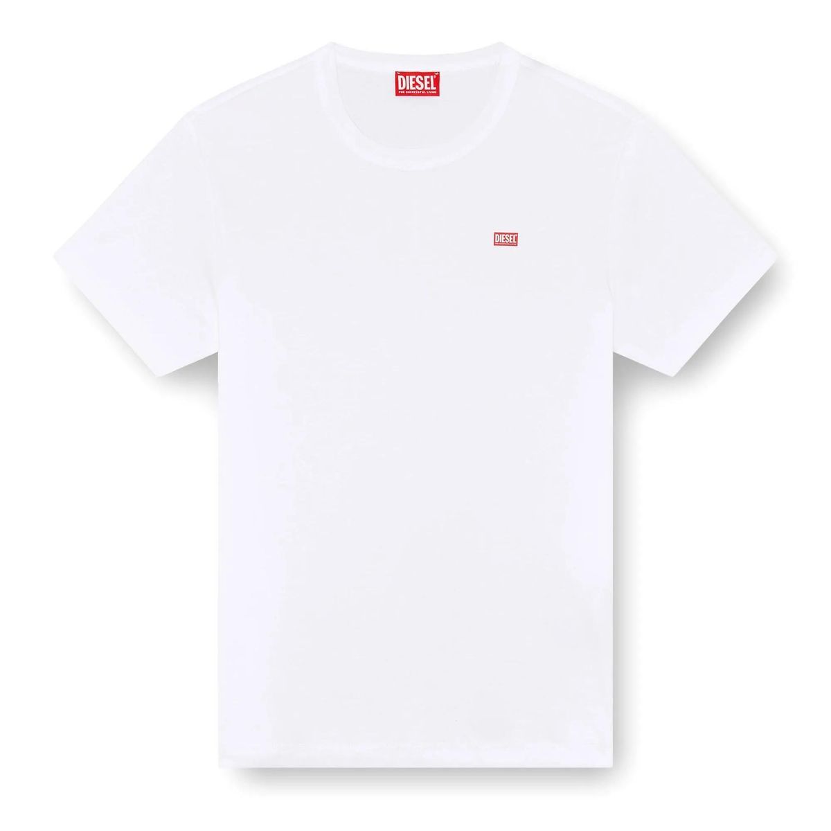 Basic Kurzarm T-Shirt mit Rundhalsausschnitt