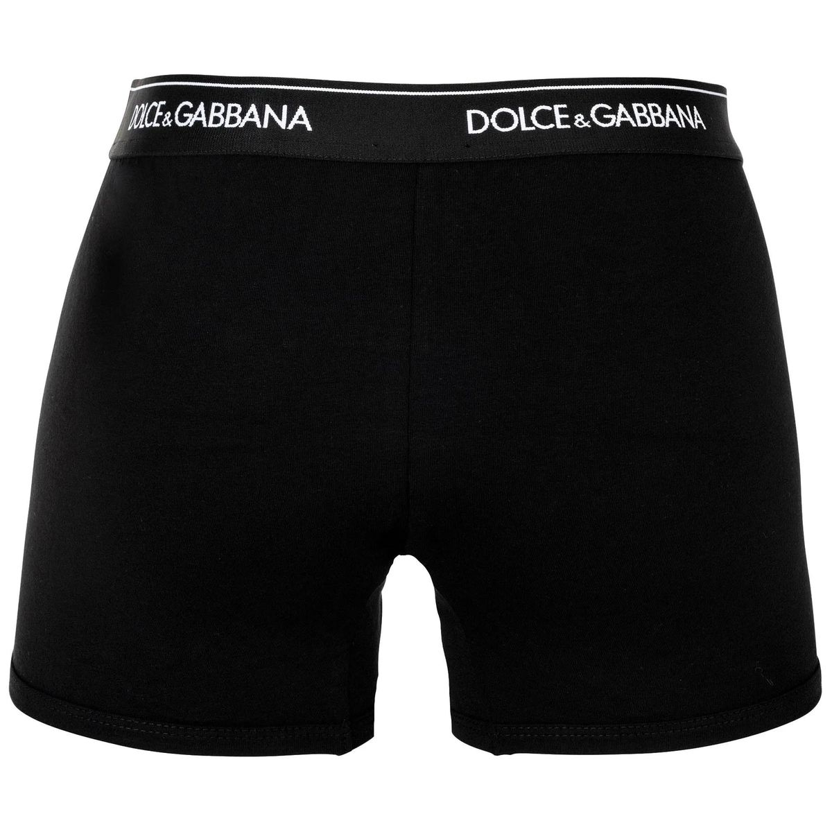 Herren schwarze Boxer Briefs mit Logo-Bund