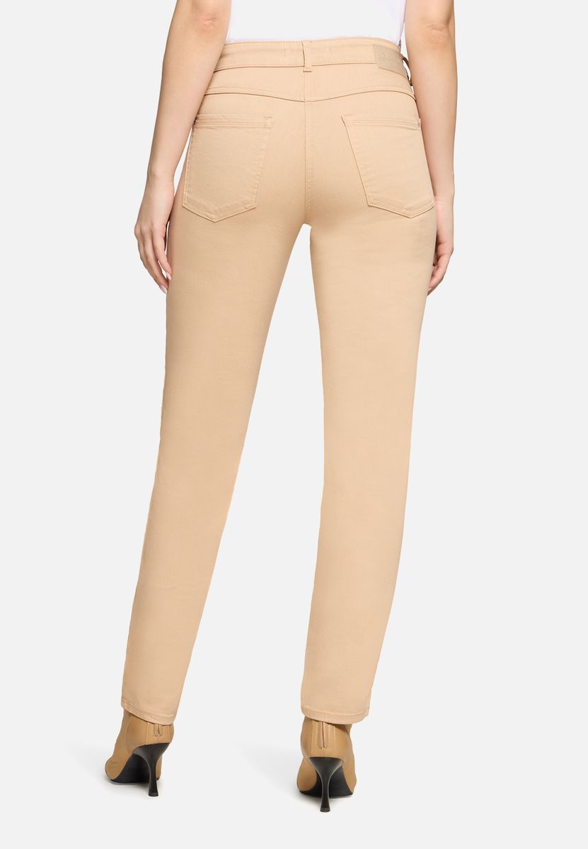 Gerade geschnittene Freizeithose mit Taschen