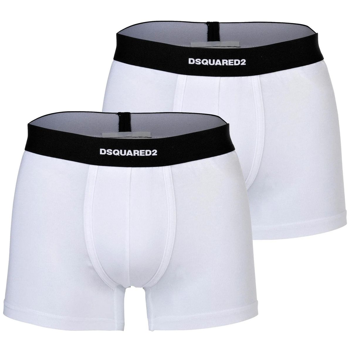 Weiße Boxer Briefs aus Baumwollmischung
