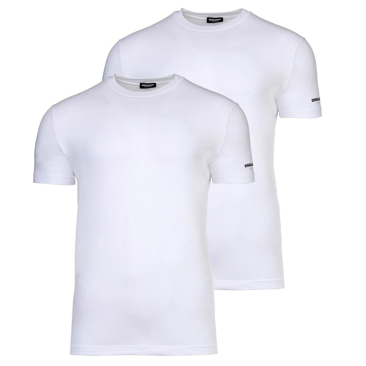 Basic Rundhals T-Shirt Doppelpack