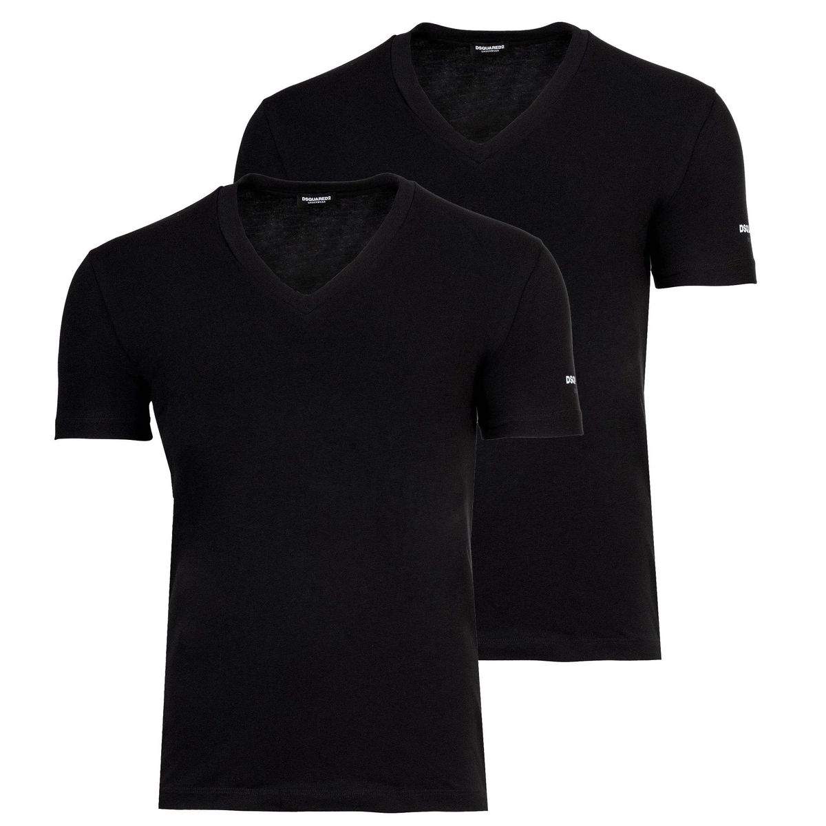 Herren Basic V-Ausschnitt T-Shirt Set