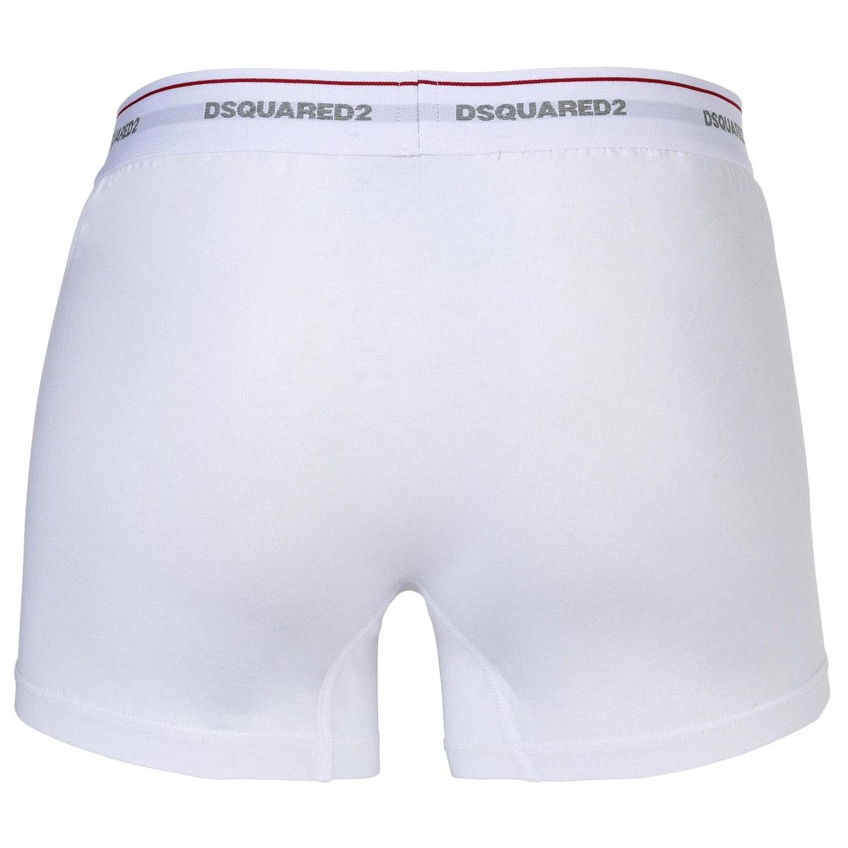 Klassische weiße Baumwoll-Stretch-Boxershorts