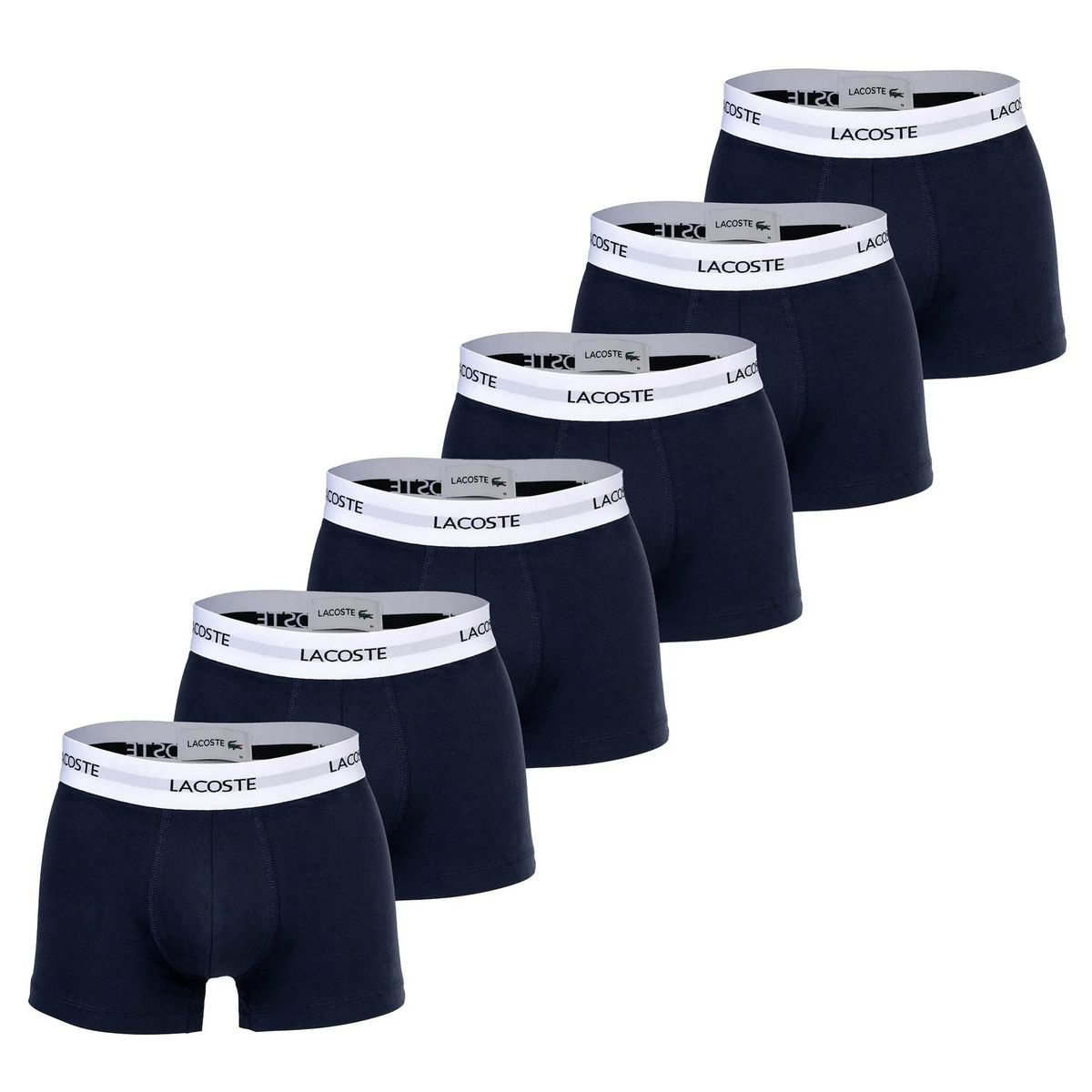 Herren-Boxershorts Multipack einfarbig