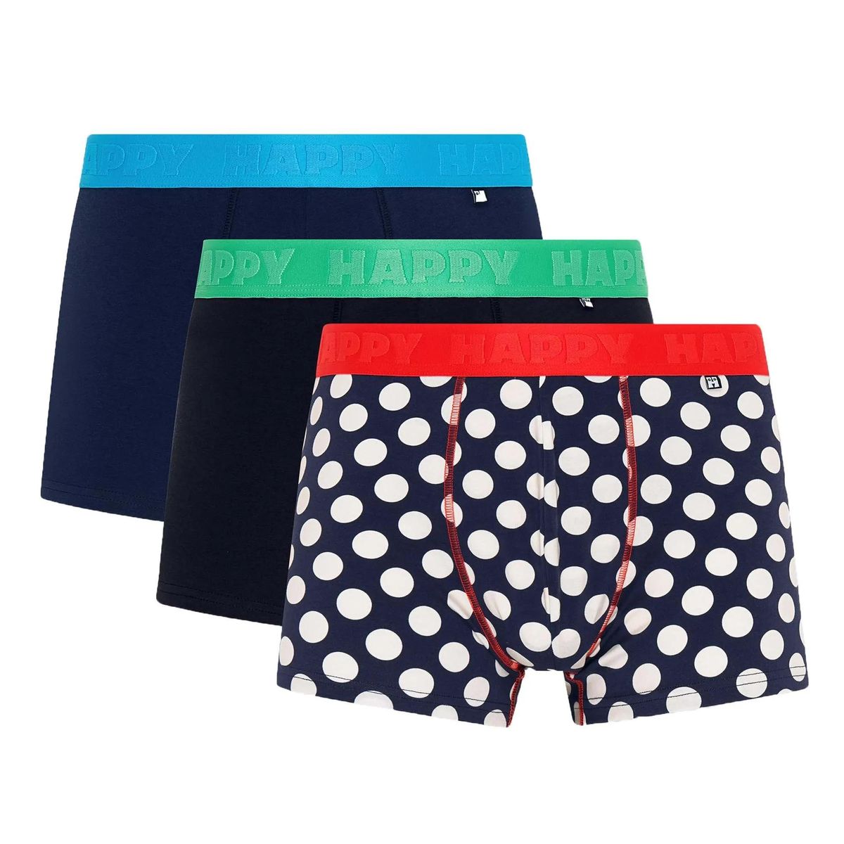 Gepunktete Herren-Boxershorts