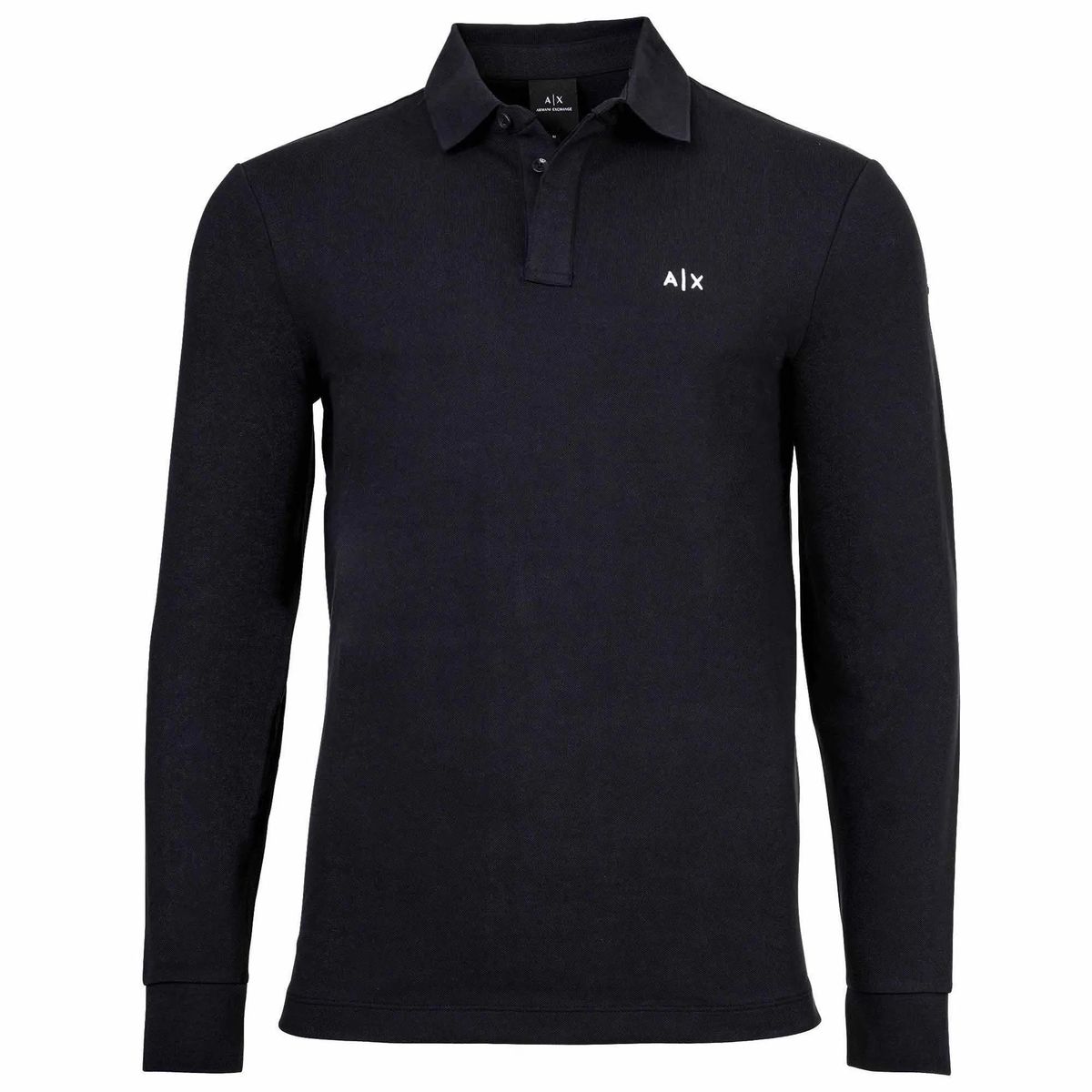 Herren Langarm Poloshirt