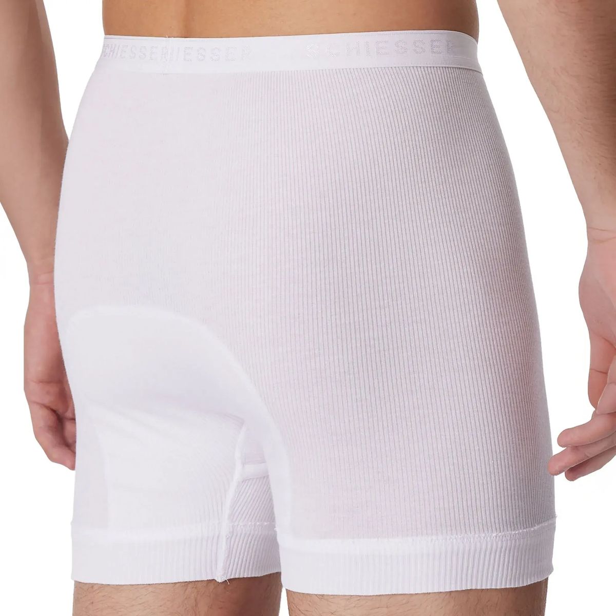Klassische gerippte Boxer Briefs