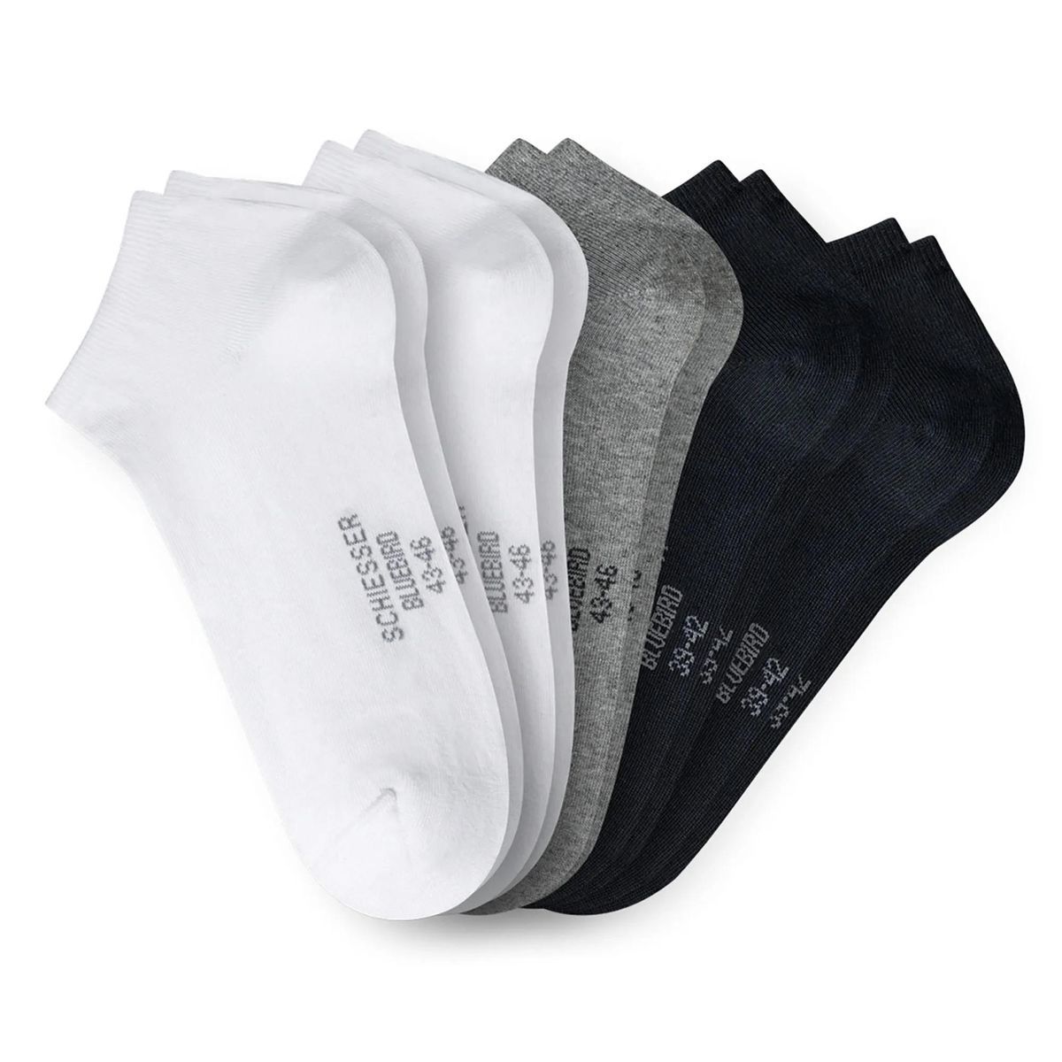 Herren Sneaker Socken kurz geschnitten