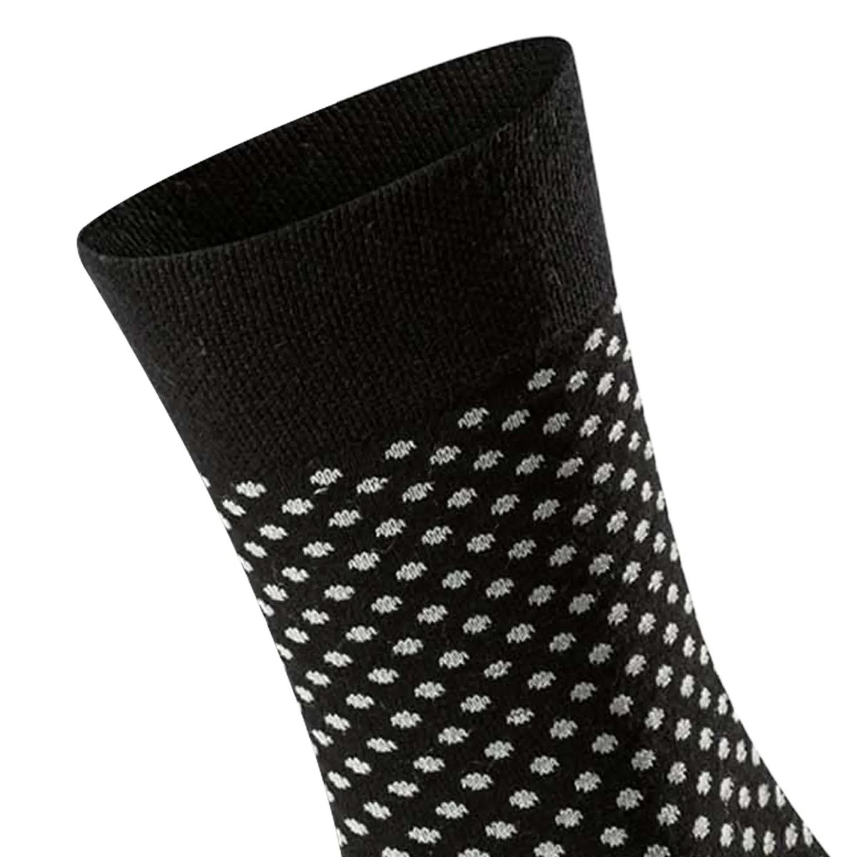 Schwarze Socken mit Punktmuster im Mehrpack