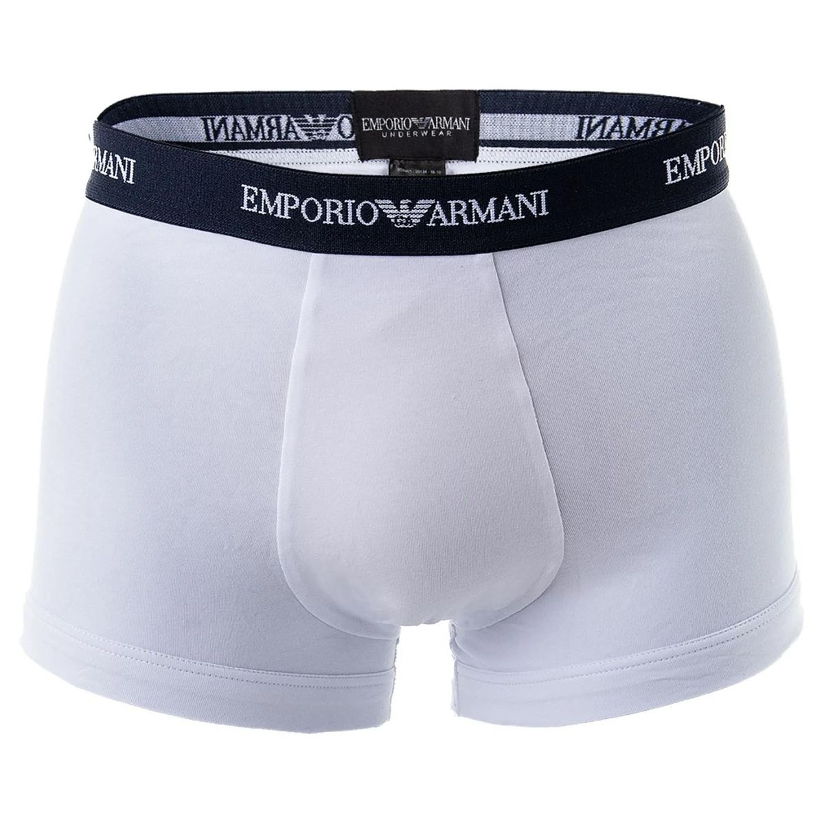Klassische weiße Boxershorts