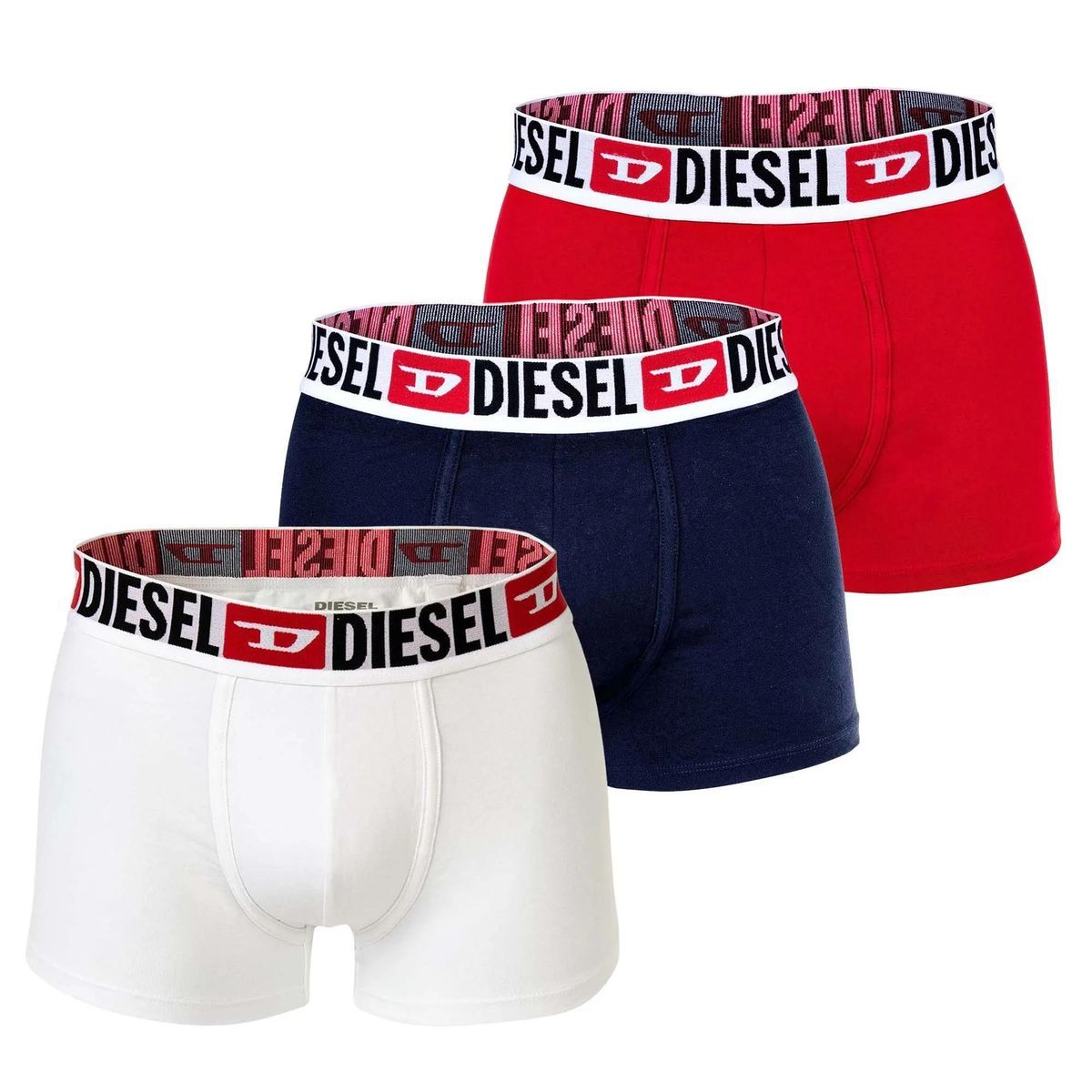 Baumwoll-Boxershorts mit Logo-Bund