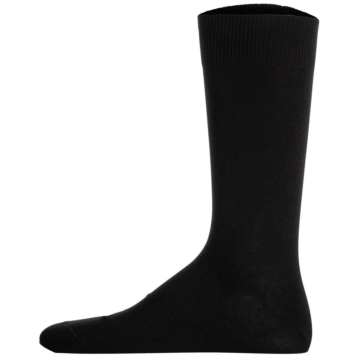 Klassische schwarze Socken aus Baumwollmischung