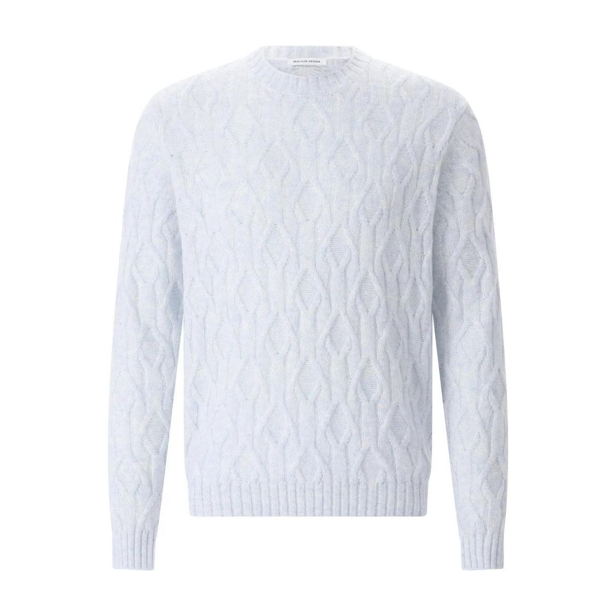 Zopfmuster Kaschmir Seide Pullover