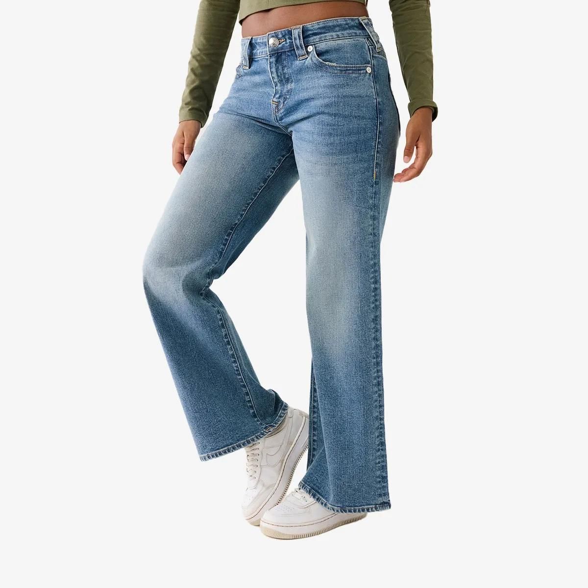 Baggy Jeans Comfort Fit Mittlere Waschung