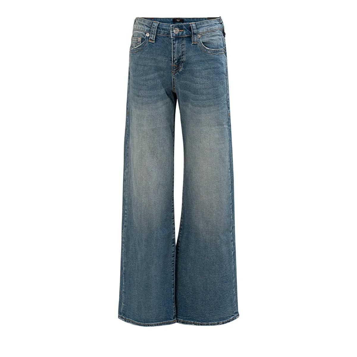 Baggy Jeans Comfort Fit Mittlere Waschung