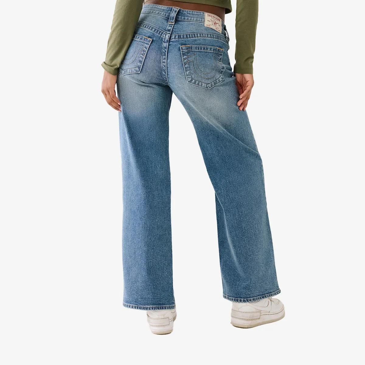 Baggy Jeans Comfort Fit Mittlere Waschung