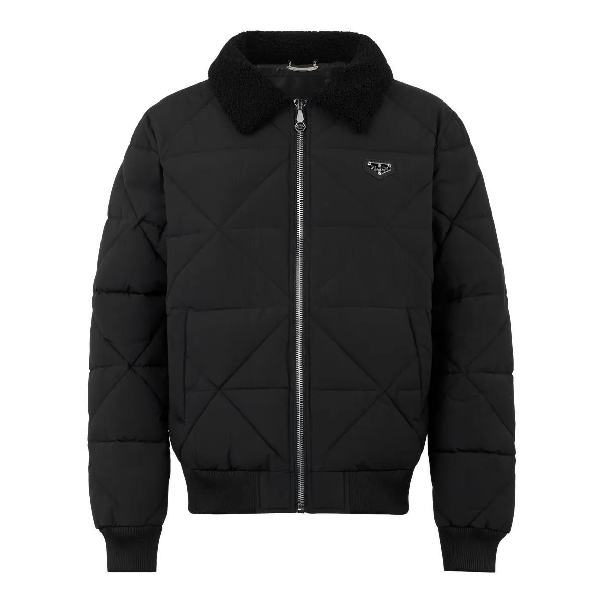 Diamantgesteppte Bomberjacke mit Futter