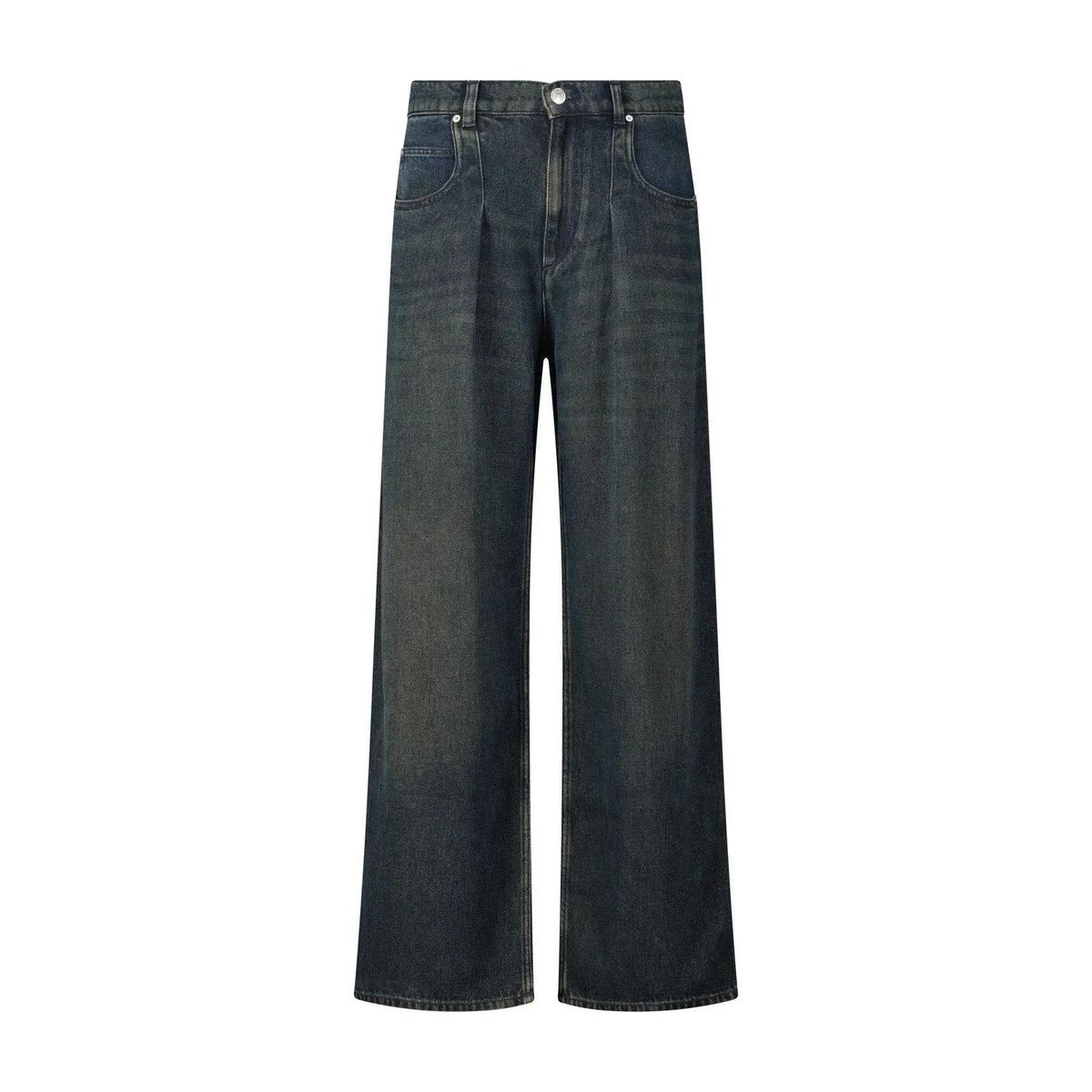 Weite Jeans aus Denim