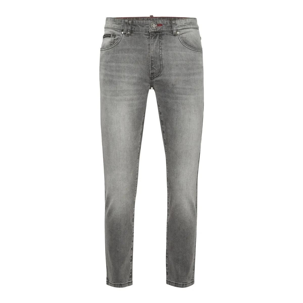 Stone Washed Skinny Fit Jeans