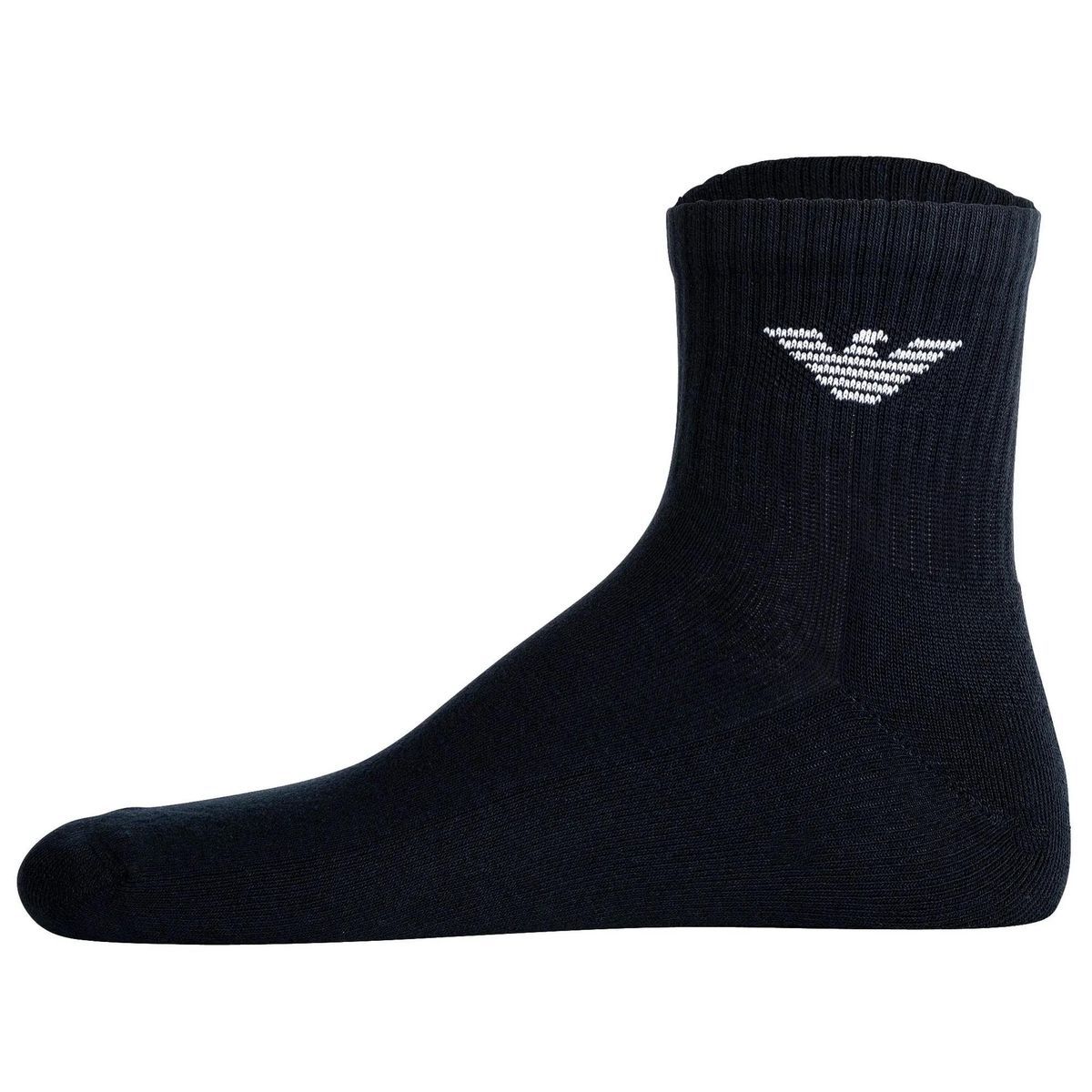 Marineblaue Knöchelsocken Sechserpack