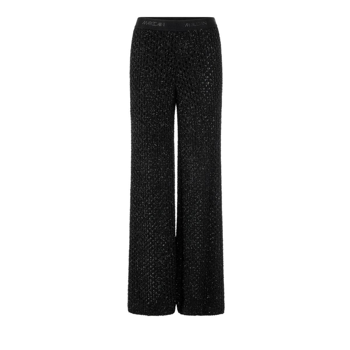 Elegante, weite Strickhose