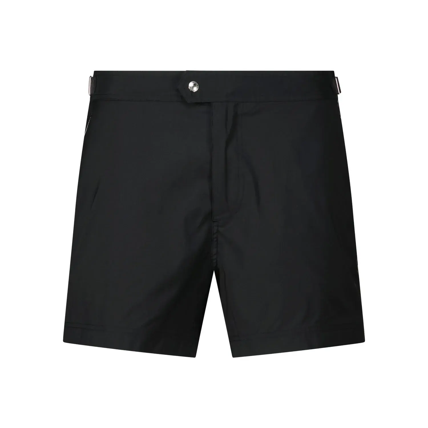 Taillierte Badeshorts mit Seitenstreifen