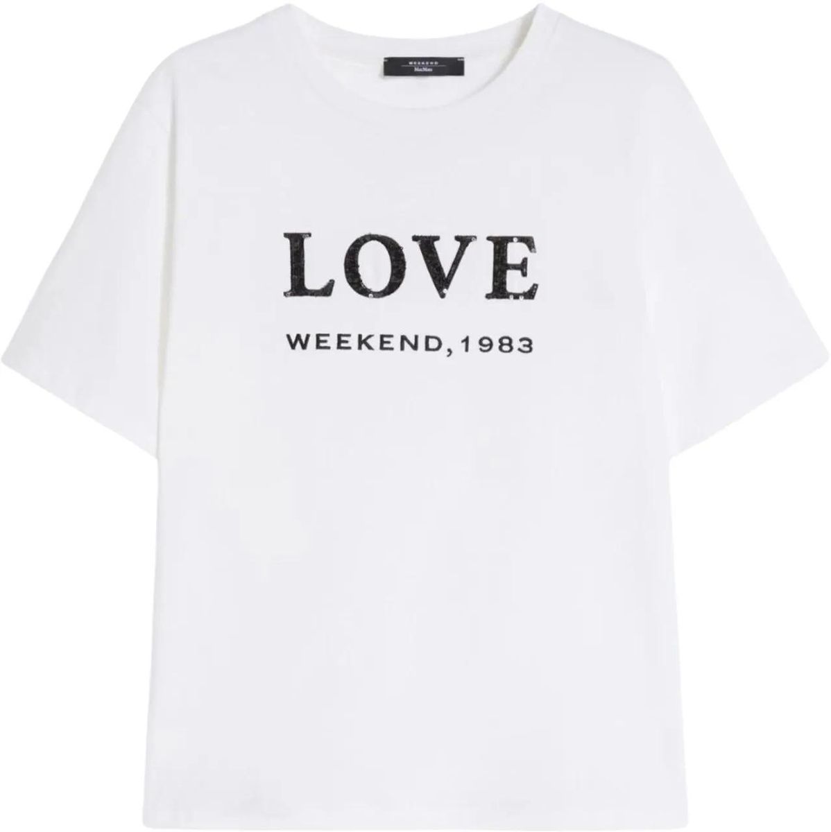 Weekend Max Mara Love Grafik T-Shirt