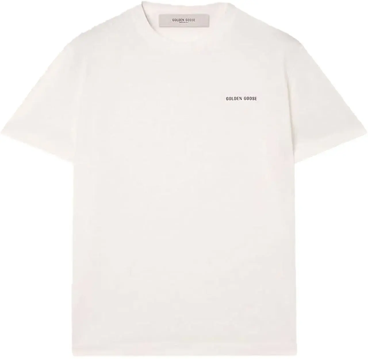 Minimalistisches Logo Baumwoll-T-Shirt