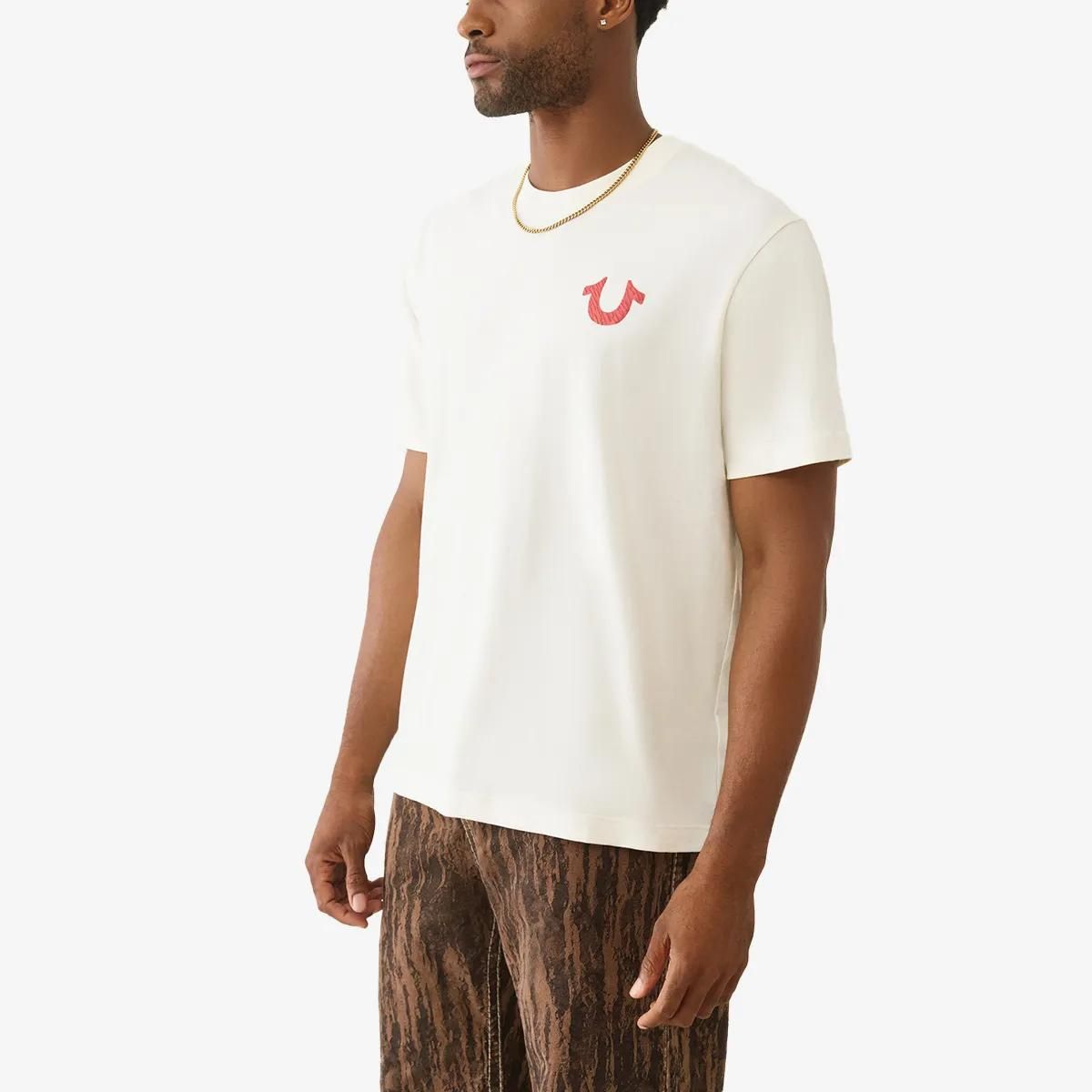 Lässiges T-Shirt mit Grafiklogo