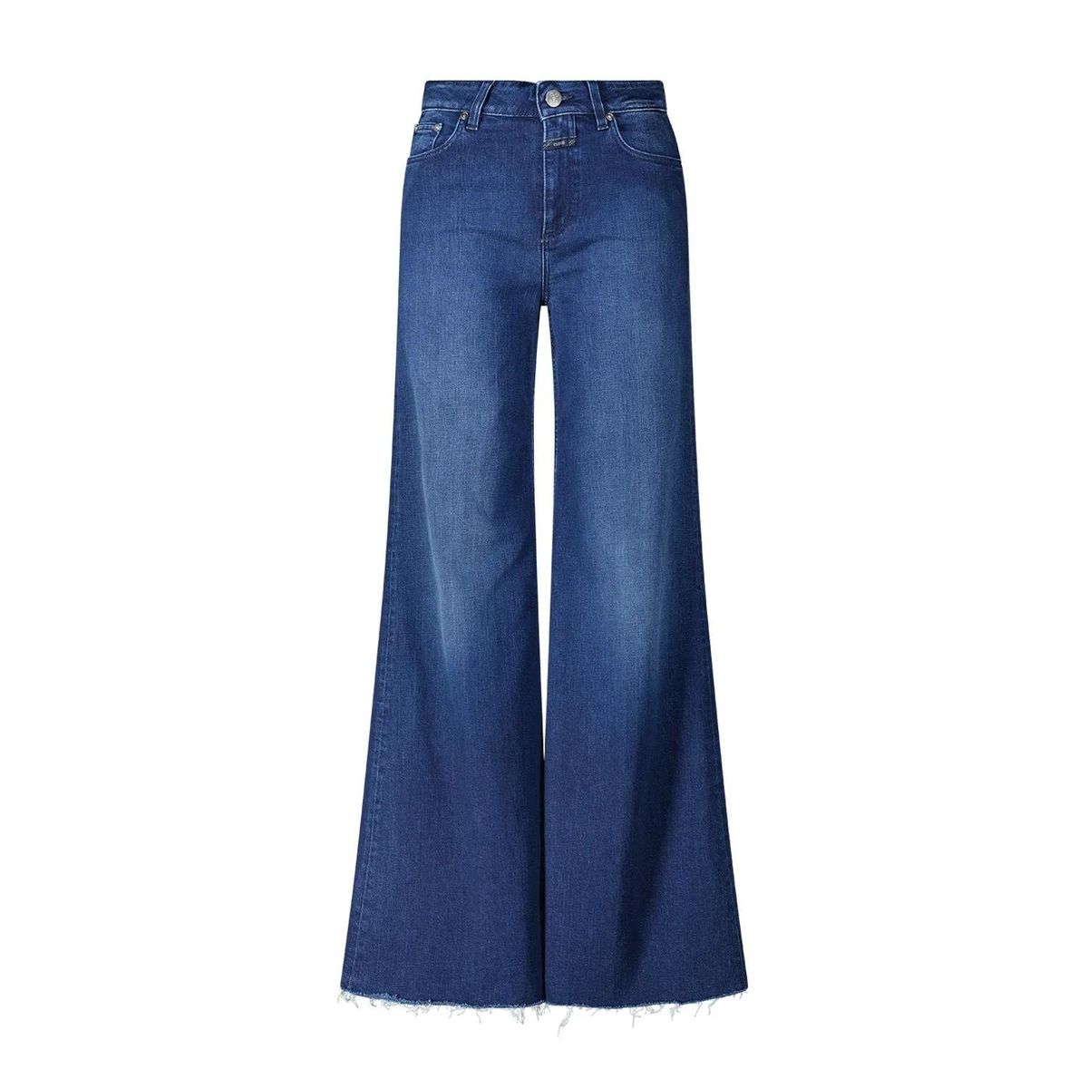 Wide Leg High-Waist Jeans