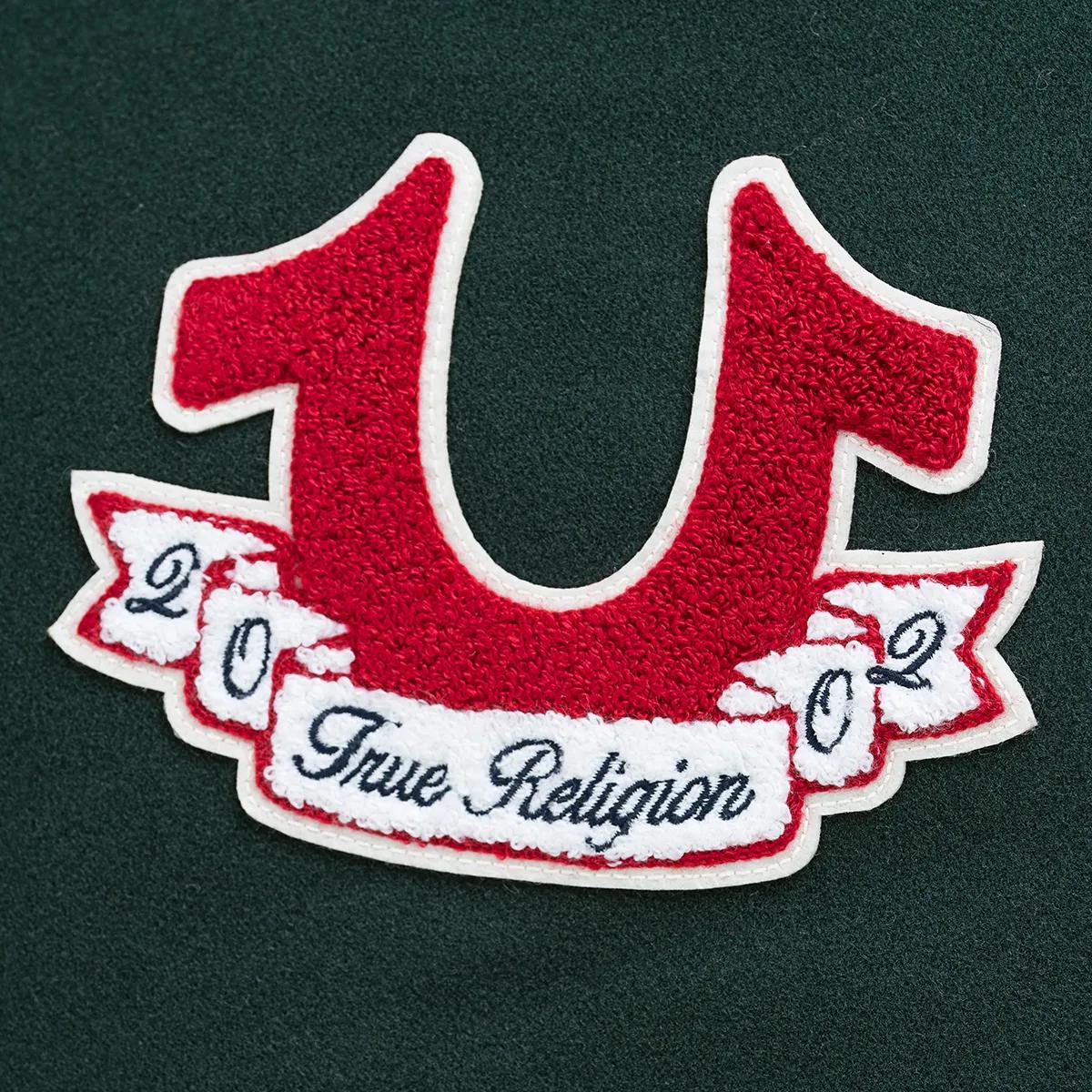 Varsity Bomberjacke im Retro-Stil