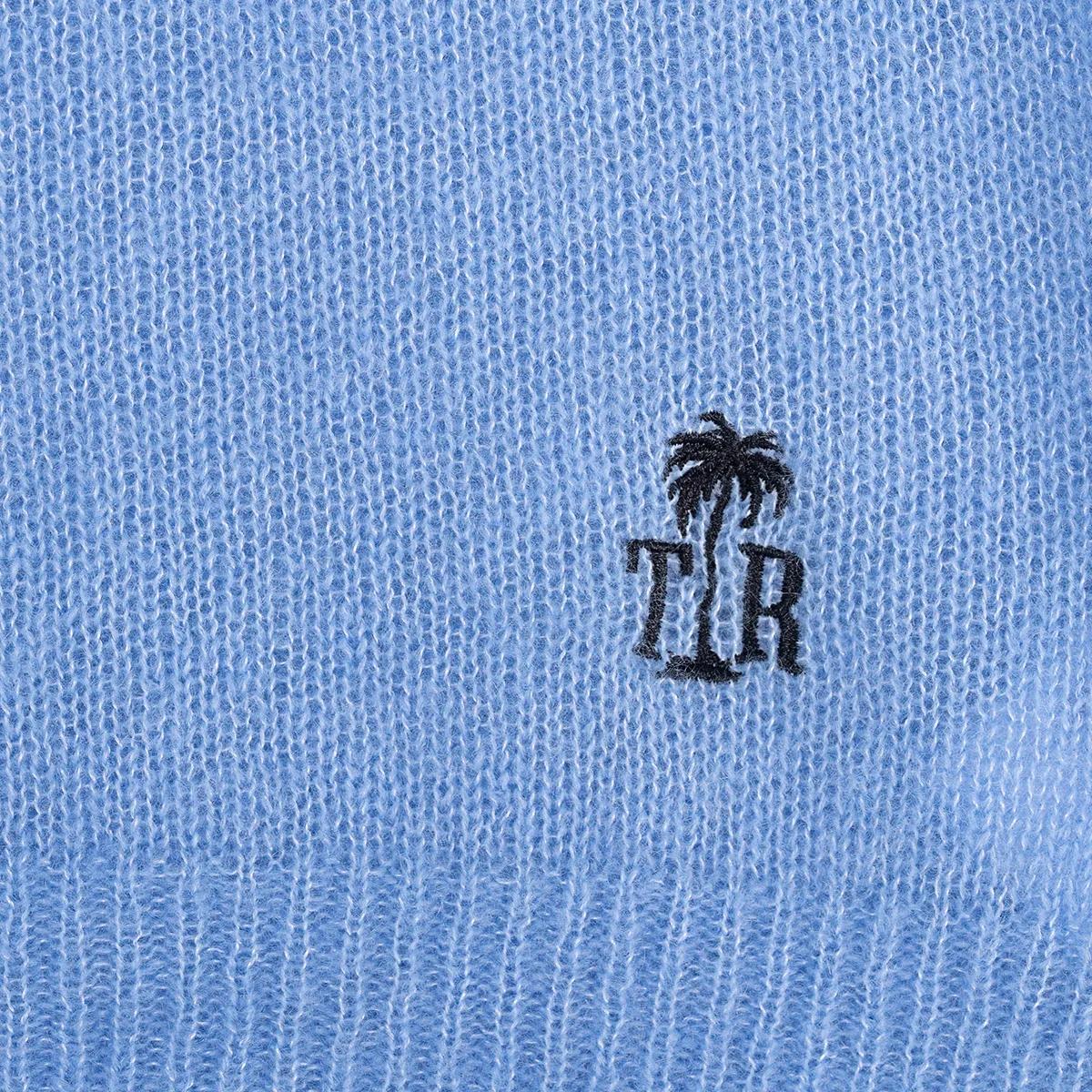 Rundhals Kaschmir-Mischpullover