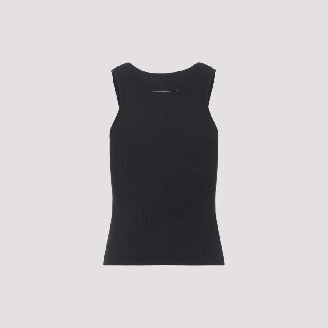 Figurbetontes, ärmelloses Rippen-Tanktop