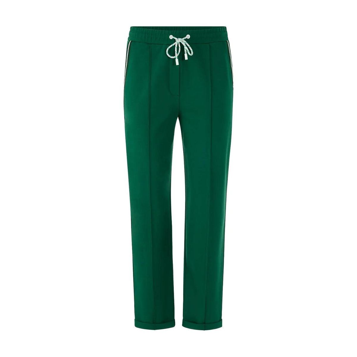 Bequeme grüne Sweatpants aus Baumwollmischung