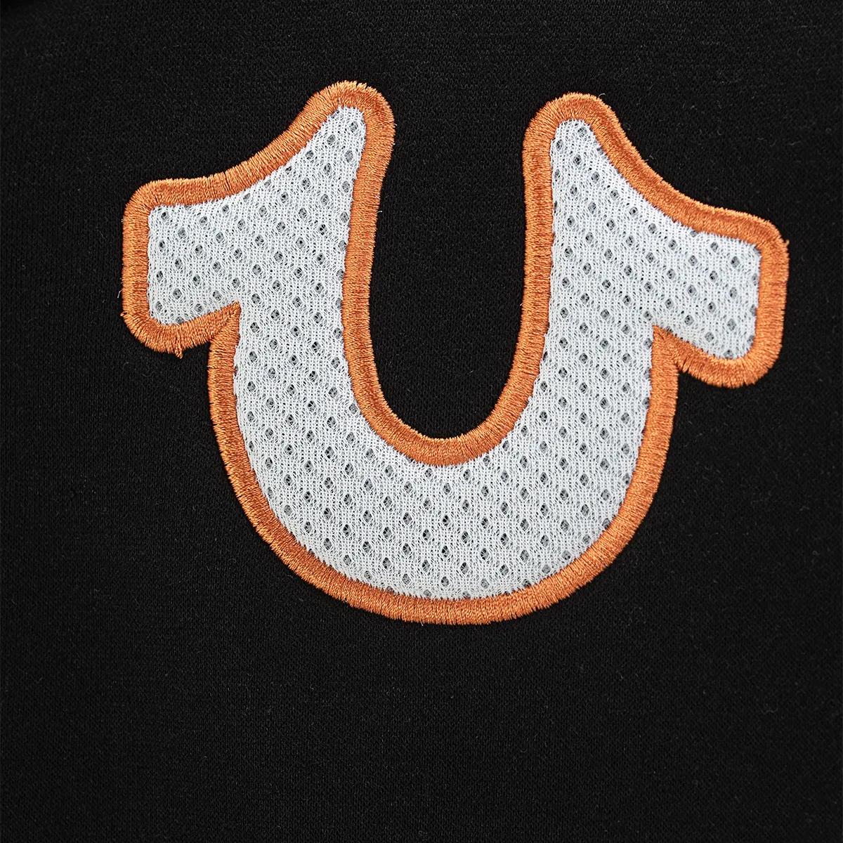 Sportlicher Zip-Hoodie mit Applikationsdetail