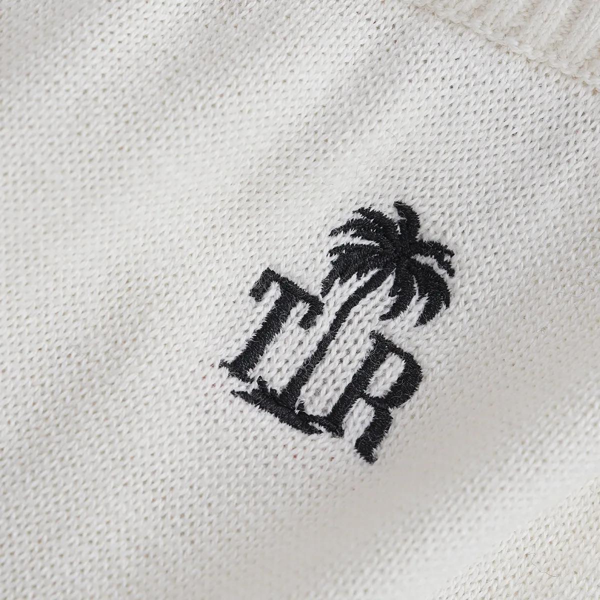 Weite Strick Loungehose