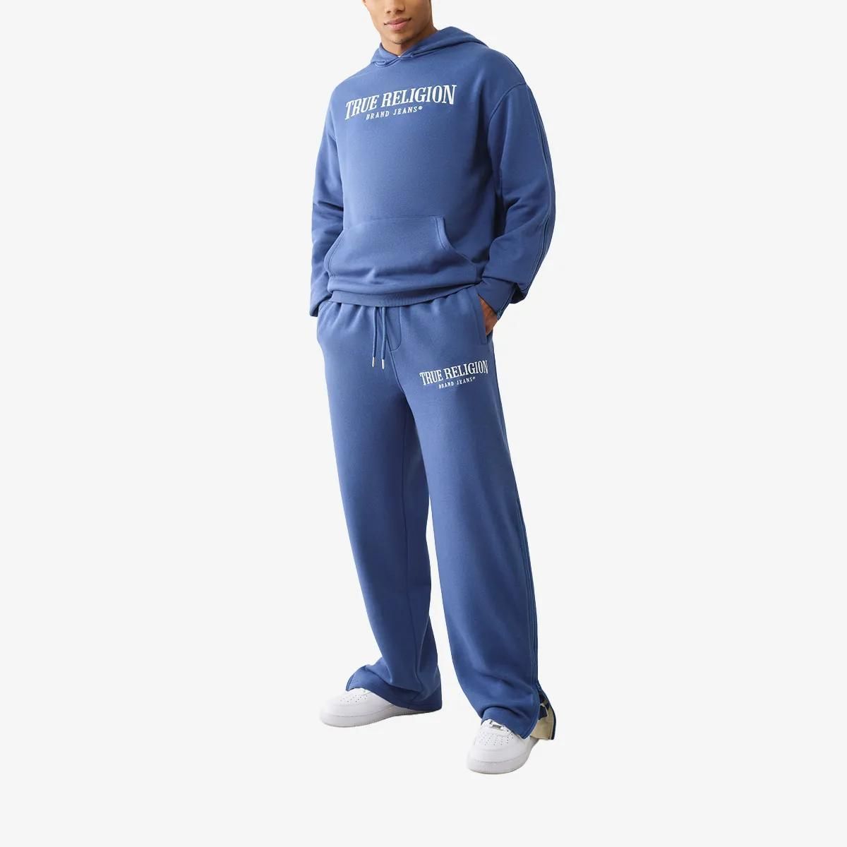 Hoodie mit Logo-Print, Relaxed Fit