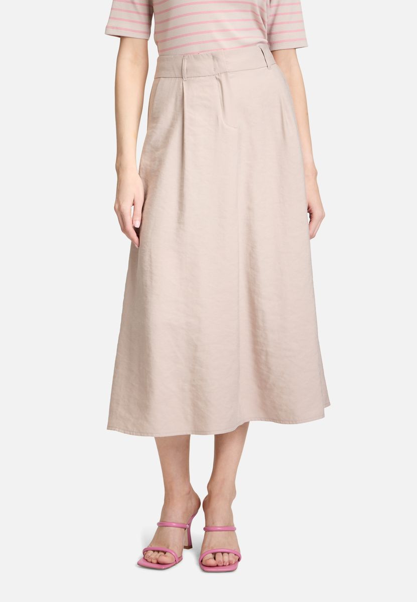 Eleganter A-Linien-Midi-Rock