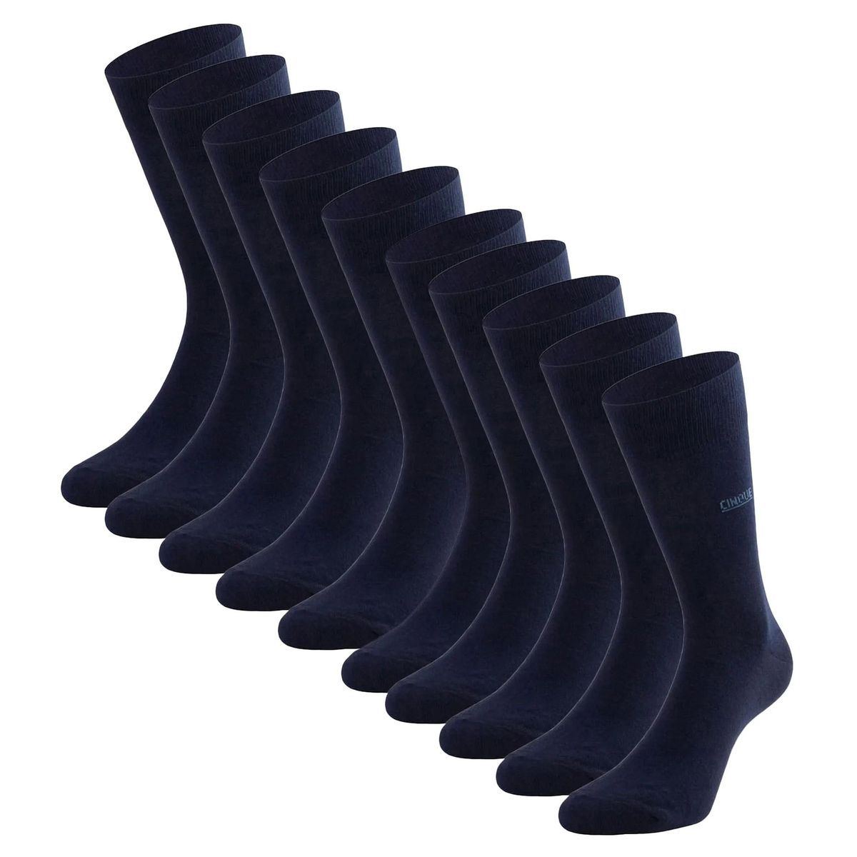 Herren Business Socken, Blau, Uni
