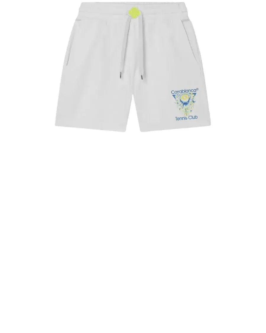 Weiße Tennis Club Icon Shorts