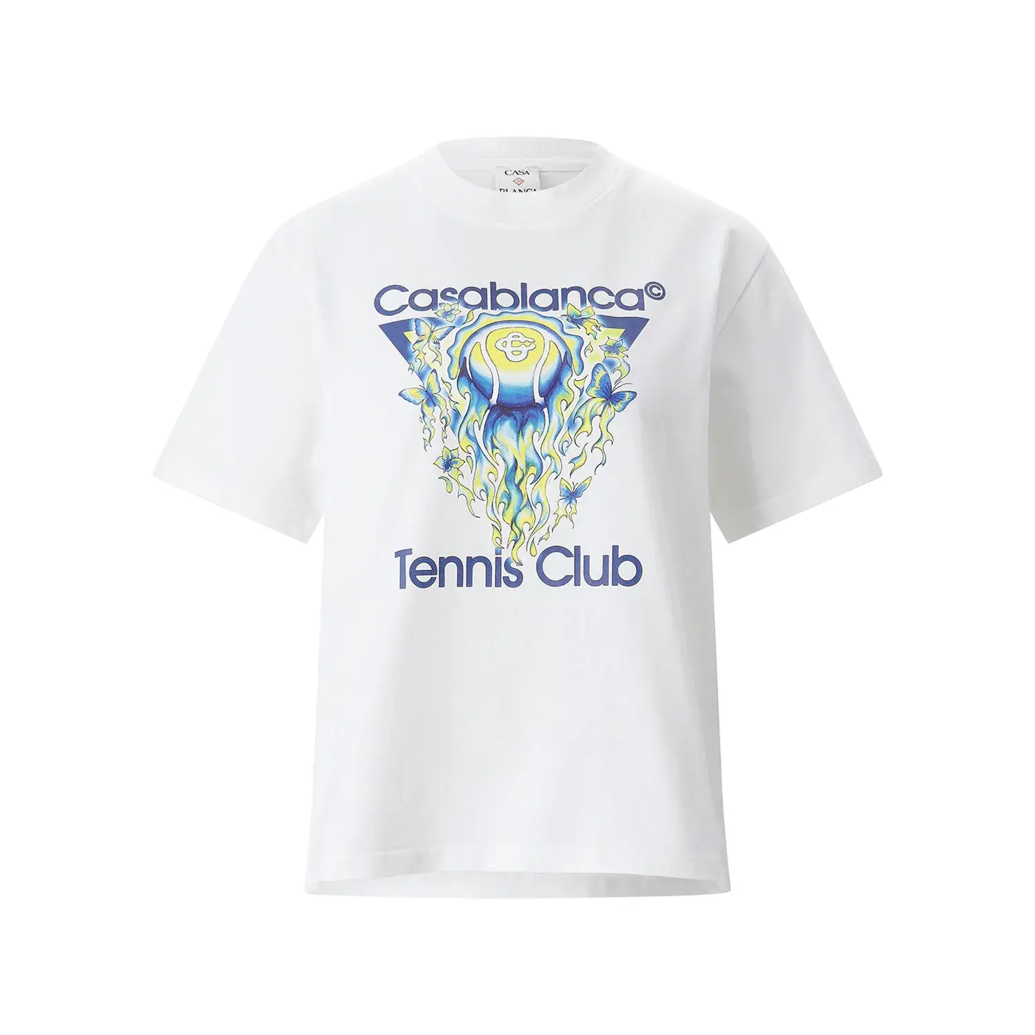 Casablanca Tennis Club Grafik T-Shirt