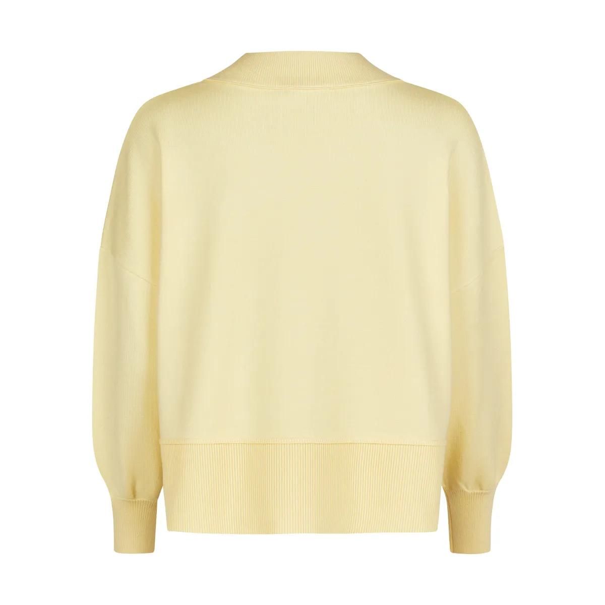 Cropped Sweatshirt mit Perlenherz