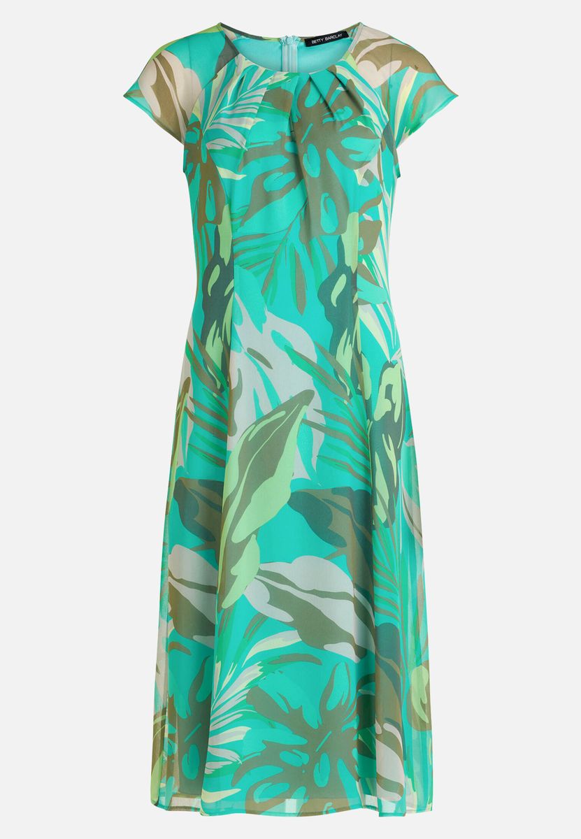 Chiffonkleid figurbetont