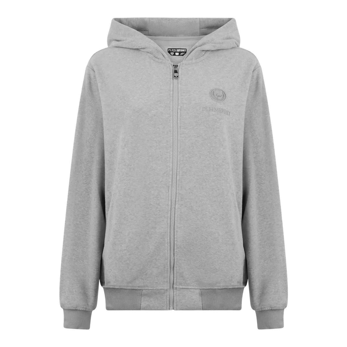 Sportliche Zip-Up-Hoodie mit Logo