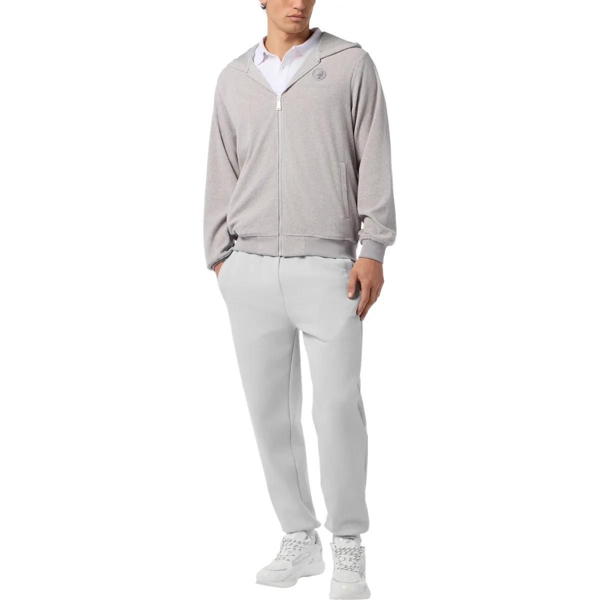 Sportliche Zip-Up-Hoodie mit Logo