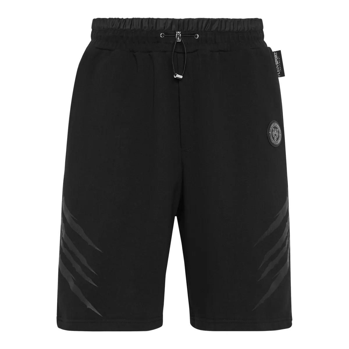 Locker geschnittene Fleece Trainingsshorts