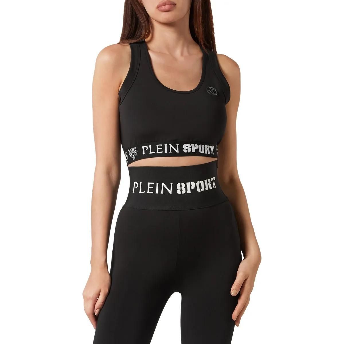 Sportliches Tanktop mit Logo-Bund