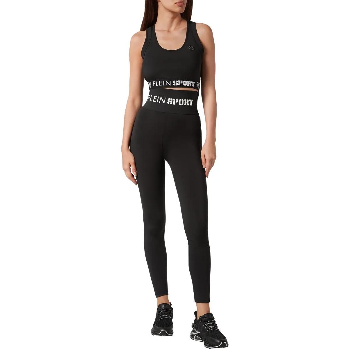 Sportliches Tanktop mit Logo-Bund