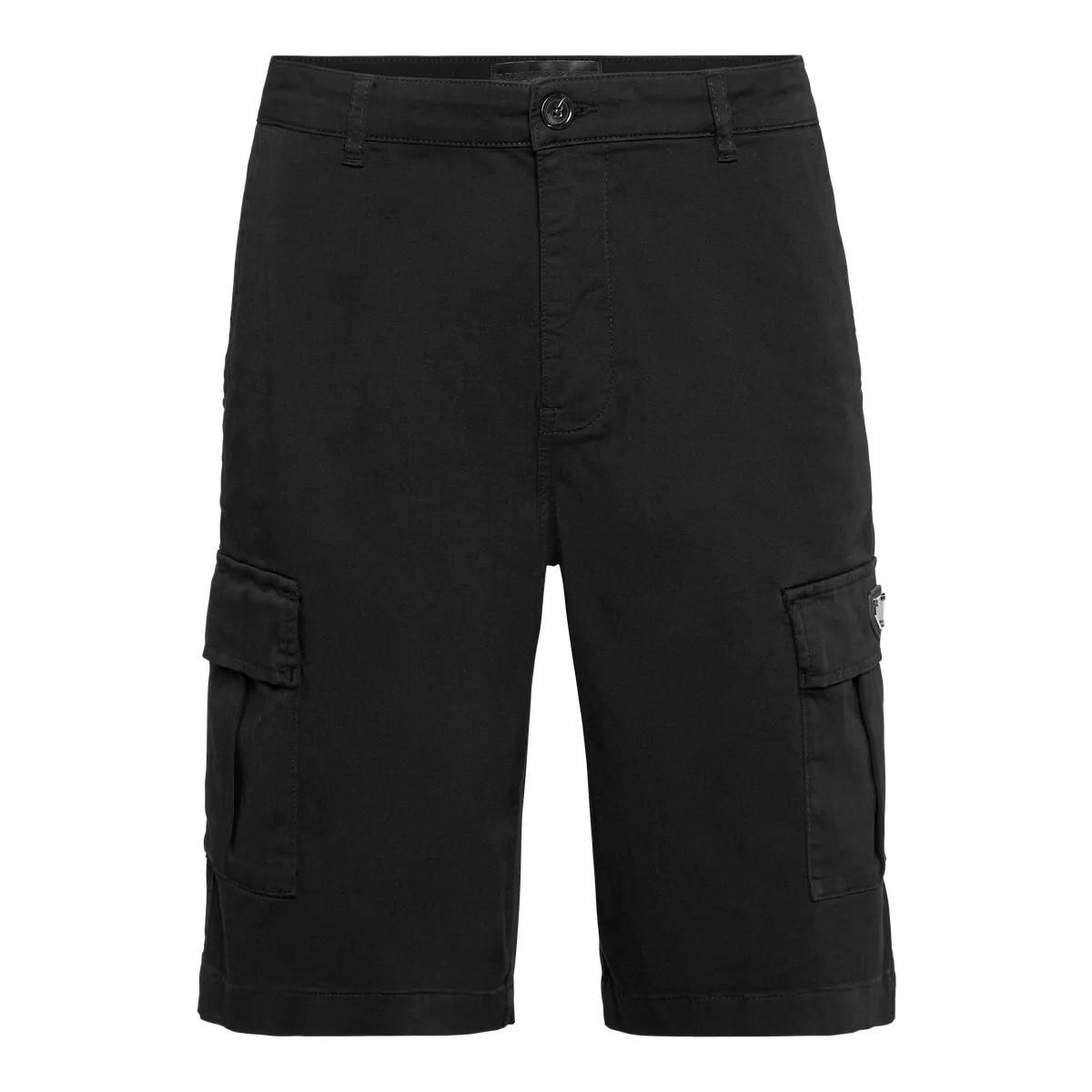 Herren Cargo Shorts Schwarz