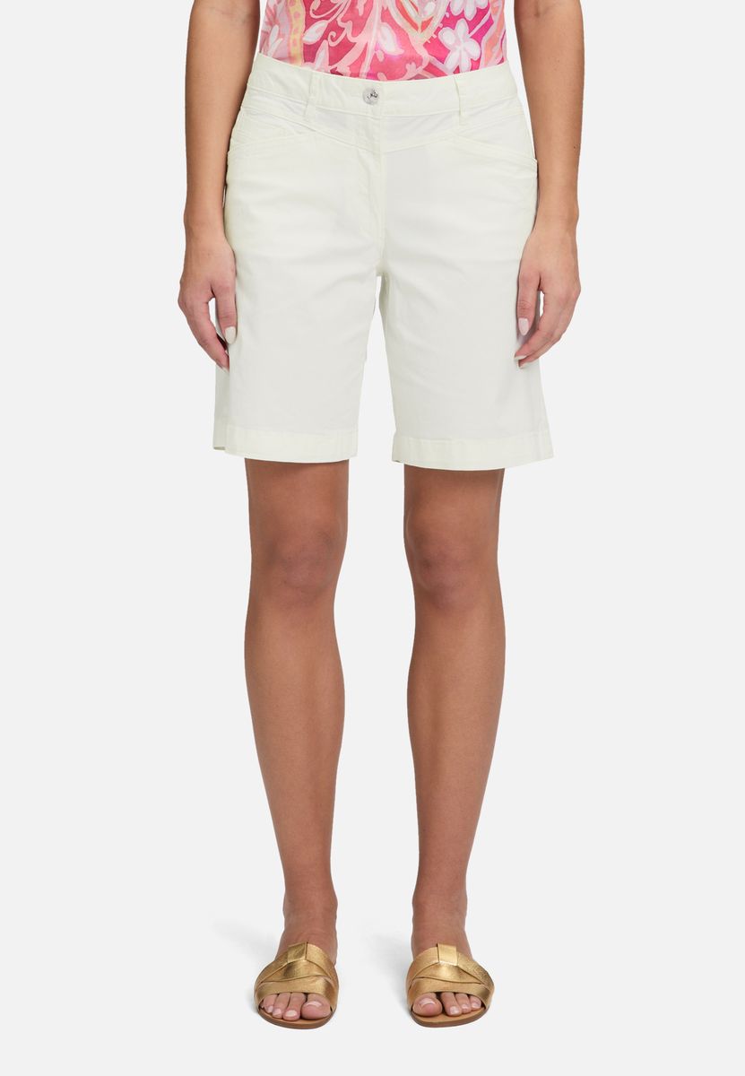 Lässige Mid Waist Shorts